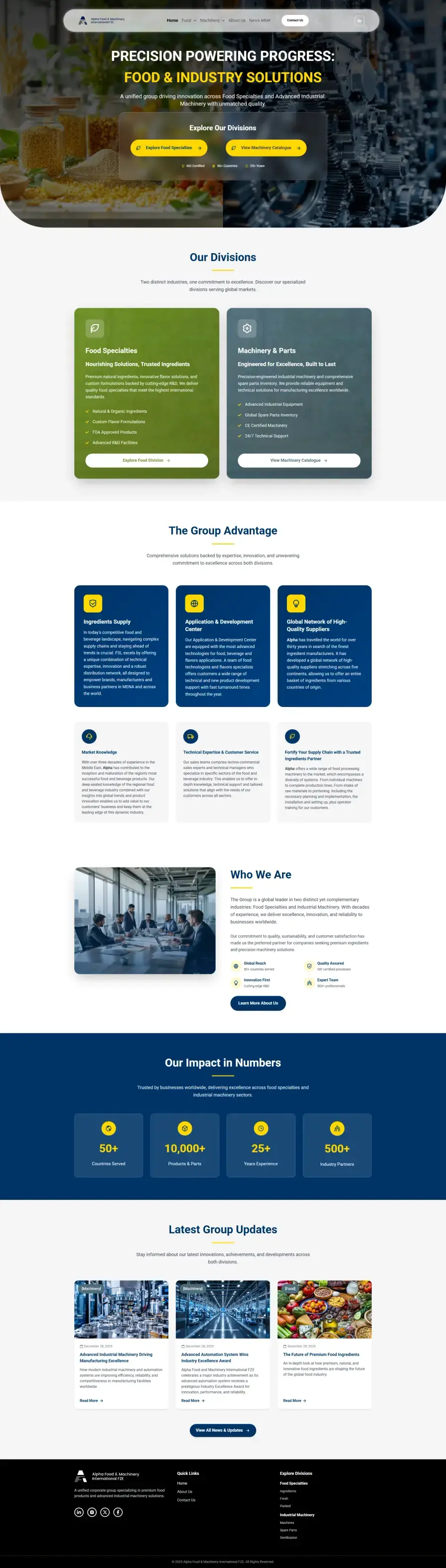Alpha Food Machinery